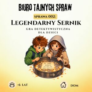 Wielkanocna gra przygodowa dla dzieci (PDF) – Zaginiony sernik Babci