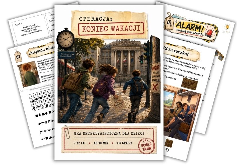 Gra detektywistyczna Operacja: Koniec Wakacji - obrazek 2